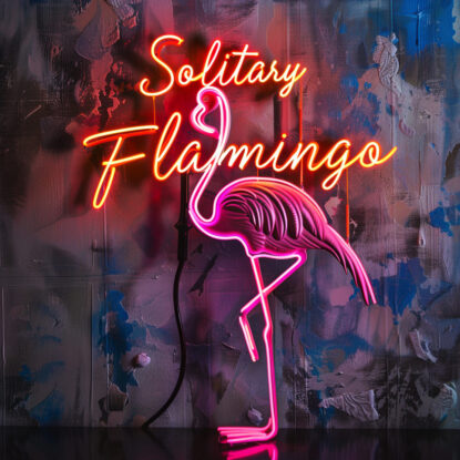 Neon Rope - Solitary Flamingo